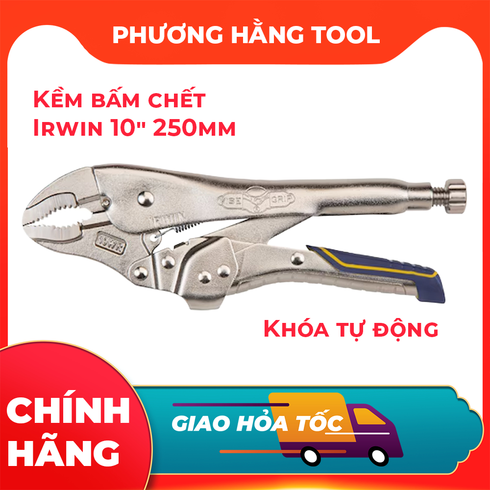 Kềm bấm cán bọc cao su 10 in. 250mm Irwin T05T (Mã mới IRHT82578-SH)