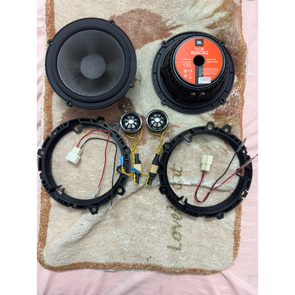 🔥 BÁN BỘ LOA CÁNH Ô TÔ JBL CLUB 605CSQ – LẮP ZIN 🔥( giá cả bộ như hình)