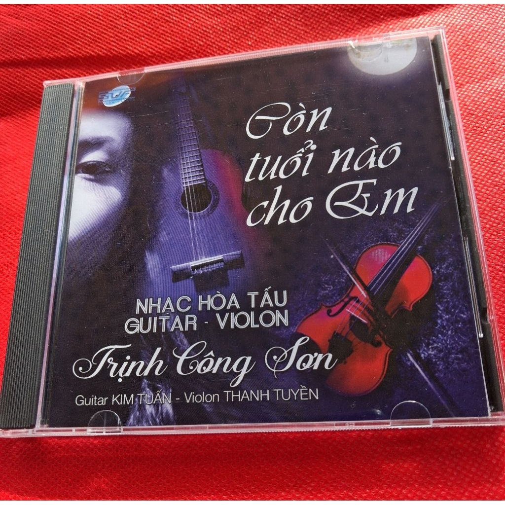 CD gốc Hòa tấu Violon(Thanh Tuyền)-Guitar(Kim Tuấn) chính hãng mới 100%