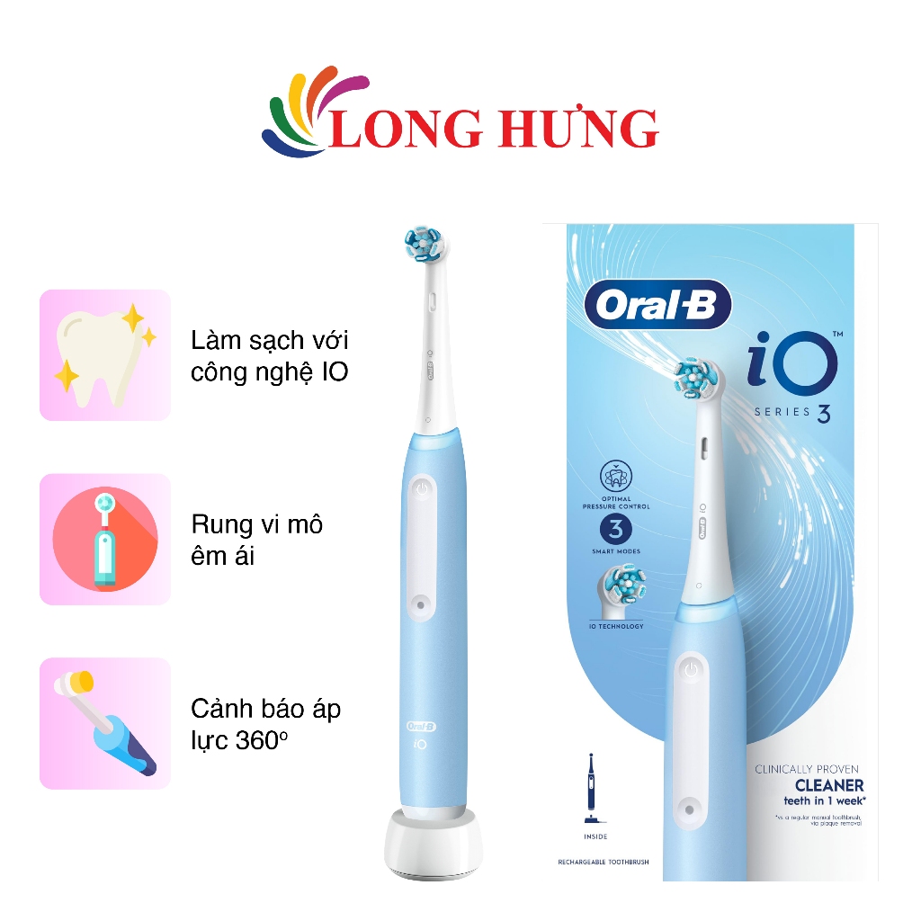 Bàn chải điện Oral-B iO 3 Series - Hàng chính hãng
