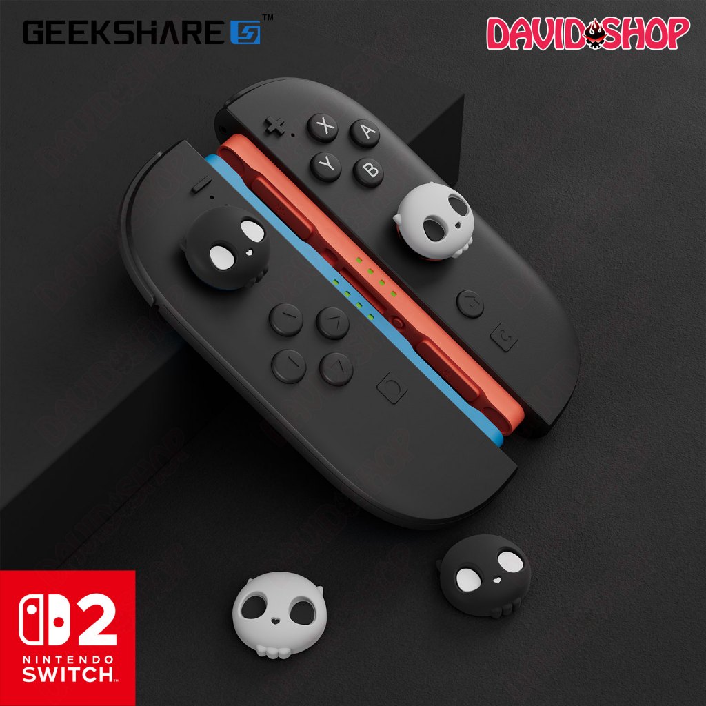 Núm bọc analog (GeekShare) Đầu Lâu Ngọt Ngào cao cấp cho Joy-Con, Pro Controller 2 - Nintendo Switch