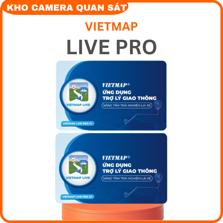[2 Năm-1 Năm] KEY VIETMAP LIVE PRO - Dẫn Đường Trực Tuyến, Cảnh Báo Camera Phạt Nguội, Tốc Độ