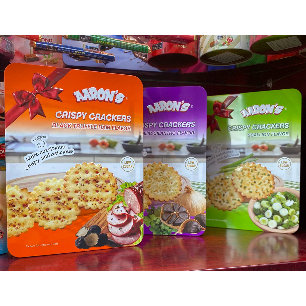 Bánh Quy giòn AARON'S 412g nhiều vị
