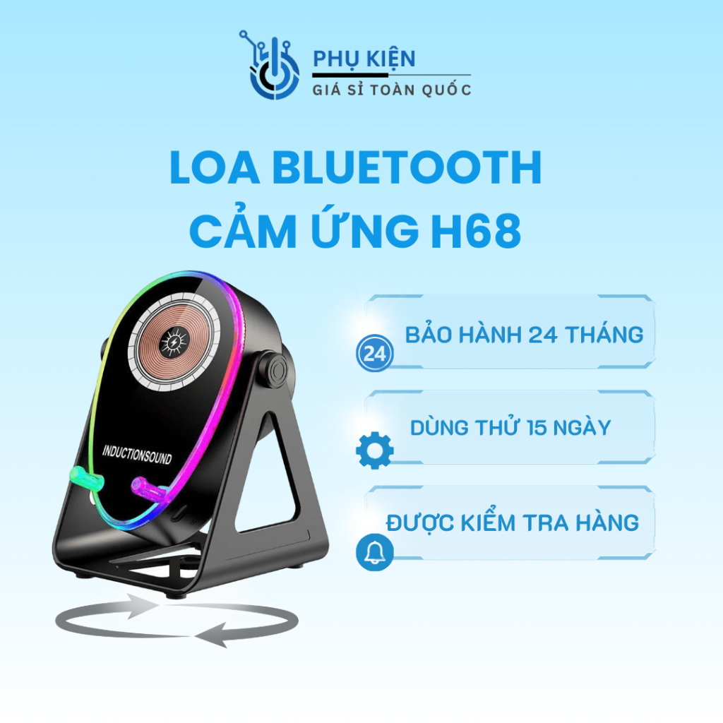 LOA BLUETOOTH CẢM ỨNG H68