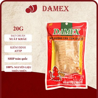 Mực Nướng Cán Tẩm Ăn Liền Damex 20g