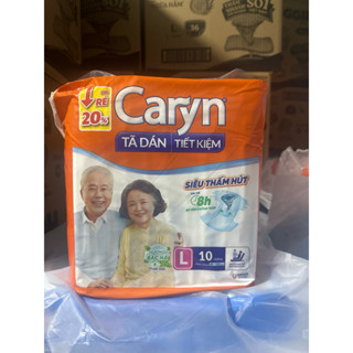 tã dán caryn tiết kiệm size M10 / L10/M18+2/L18+2