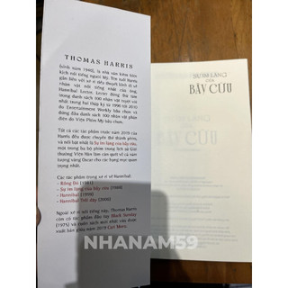 Sách - Sự im lặng của bầy cừu (Tập 1 series Hannibal) - Tác giả Thomas Harris