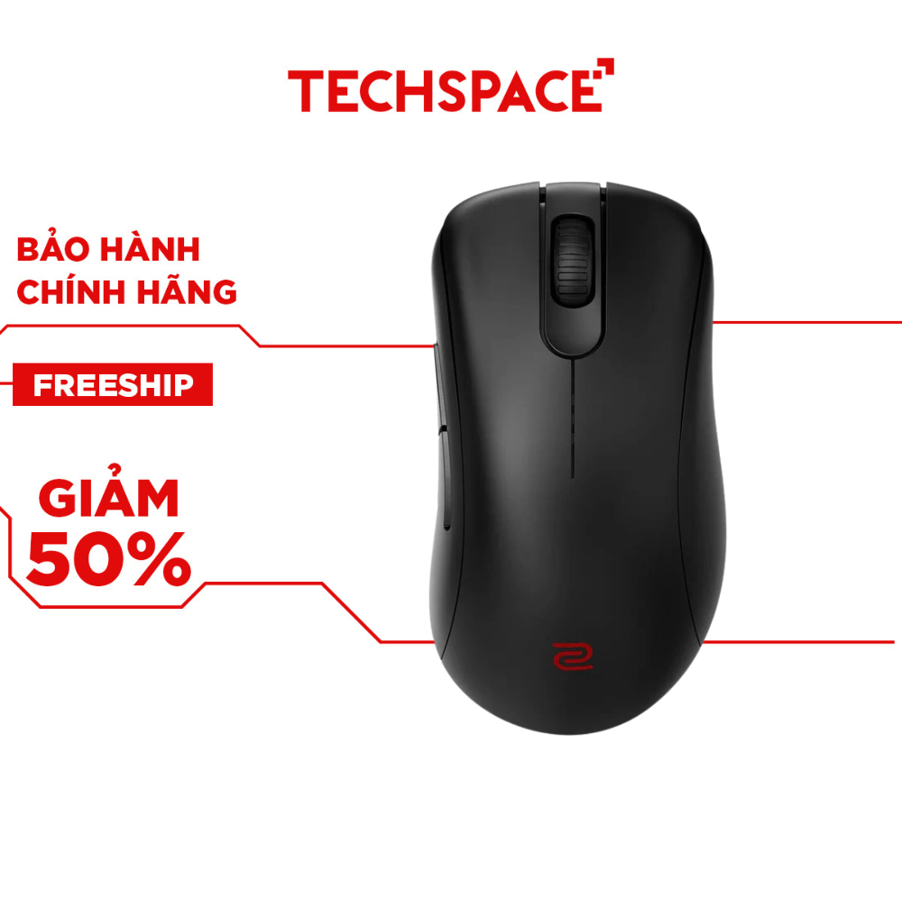 Chuột không dây BenQ Zowie EC2-DW – Chuột eSports công thái học 4k polling rate - TechspaceVN