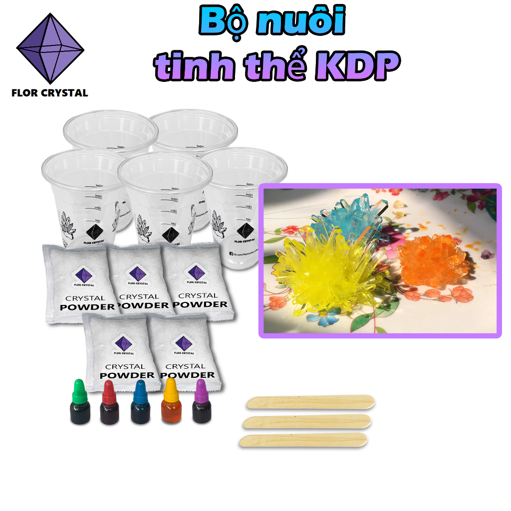 🥑KDP KH2PO4 đồ chơi nuôi tinh thể (Có hướng dẫn)🍓