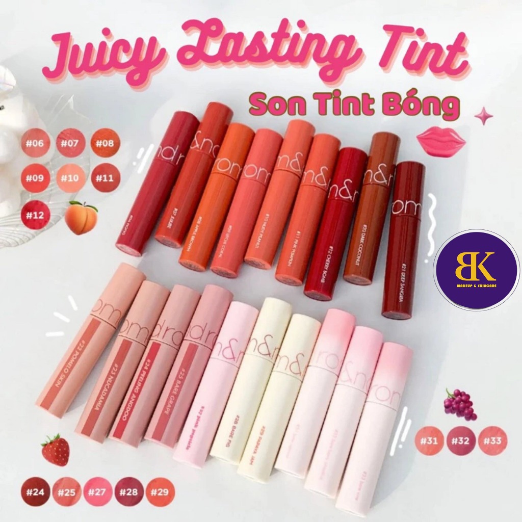[CHÍNH HÃNG] Son Tint Bóng Juicy Lasting Tint - Hàn