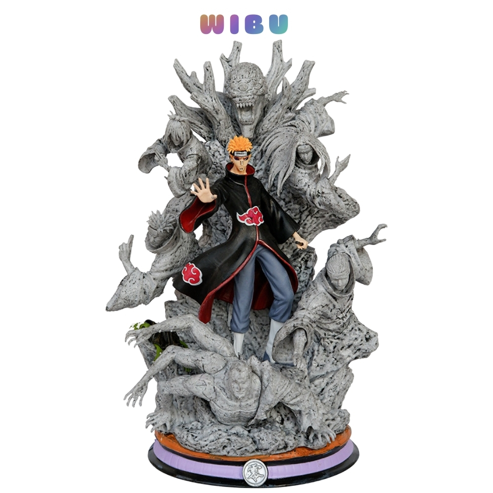 Mô Hình Naruto Pain Akatsuki Cao 26,5cm – Figure Trùm Akatsuki Siêu Ngầu – Full Box Hộp Màu – WiBu