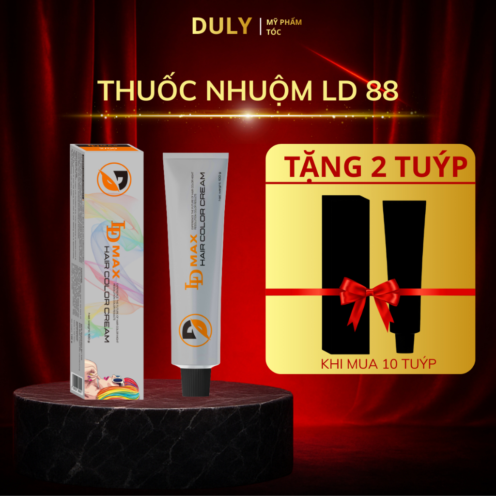 Thuốc nhuộm tóc LD88 100ml KHÔNG KÈM OXY Sỉ dành cho SALON