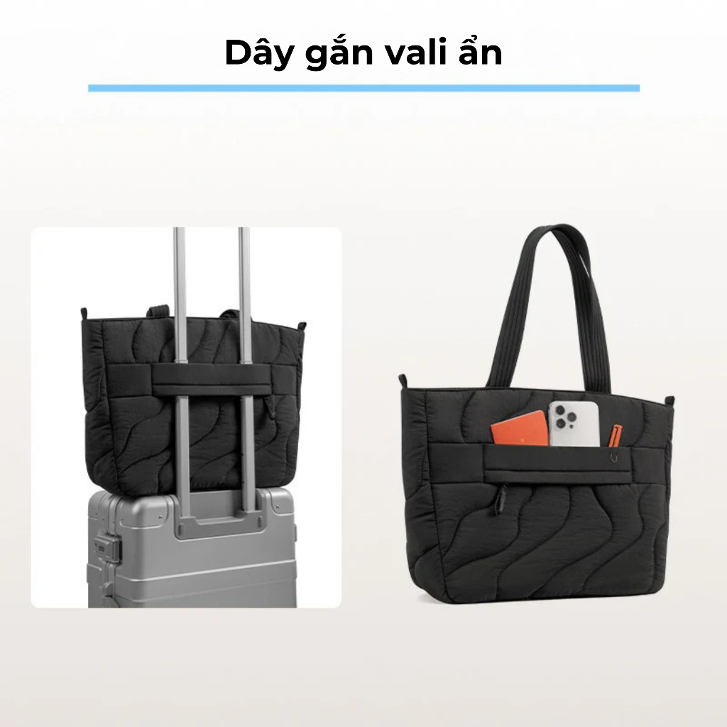 Túi xách chống sốc cho Macbook/Laptop Tomtoc Terra-T38 Laptop Tote Bag size lên đến 16", chính hãng | BigBuy360 - bigbuy360.vn
