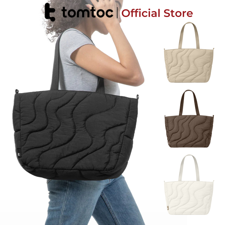 Túi xách chống sốc cho Macbook/Laptop Tomtoc Terra-T38 Laptop Tote Bag size lên đến 16", chính hãng