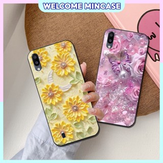 Ốp lưng Samsung A10, A10s, M10, A01, A01 Core in hình hoa hướng dương, bướm dẻo mềm nhiều màu sắc dành cho nữ