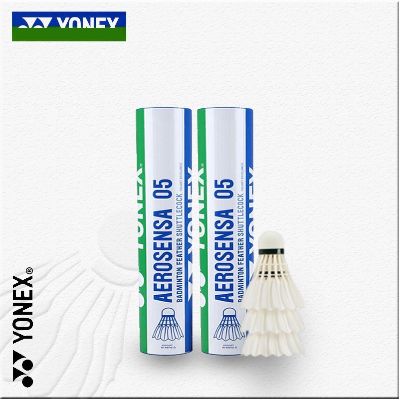 Vợt cầu lông Yonex AEROSENSA 05 Quả cầu lông cao cấp cho CLB (6 quả/hộp)，Quy cách: 2 hộp × 6 quả.