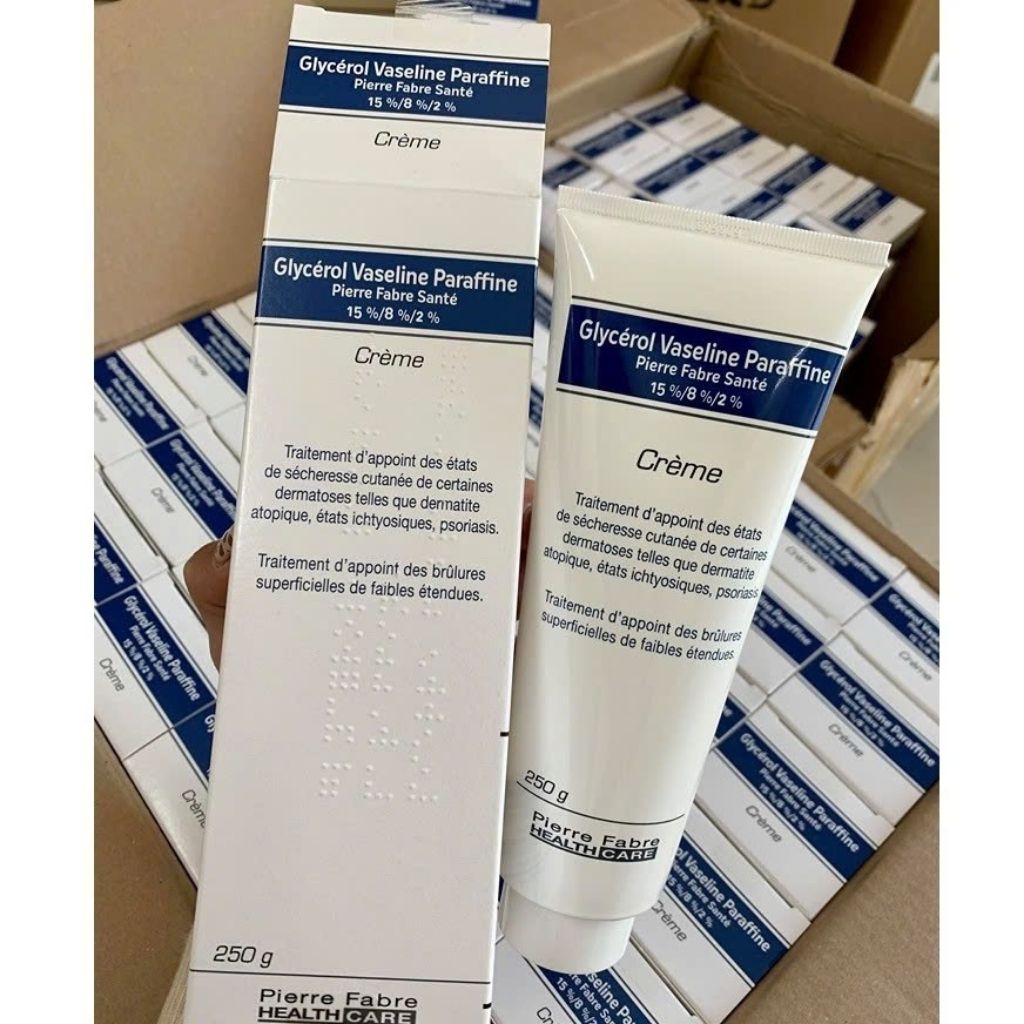Kem dưỡng da chống nẻ chàm dexeryl Glycerol Vaseline Paraffine creme 250g