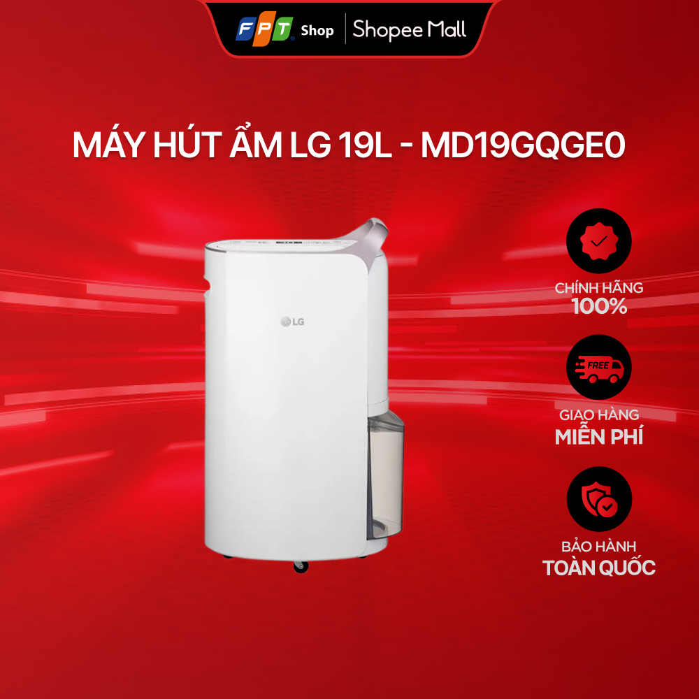 Máy hút ẩm LG 19L - MD19GQGE0
