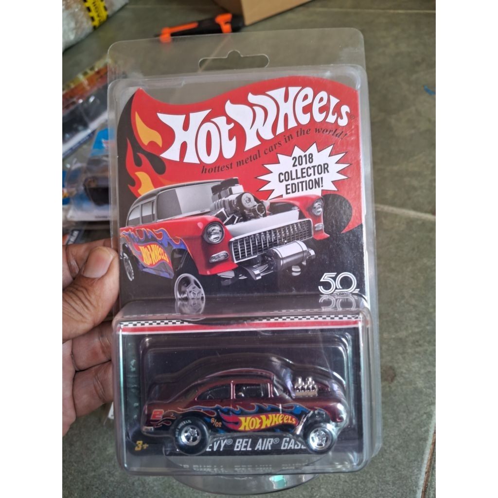 2018 HOT WHEELS RLC 1955 CHEVY BEL AIR GASSER