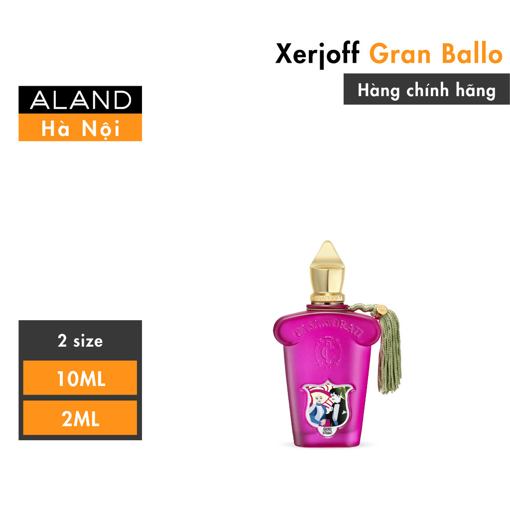 [ALAND] Gran Ballo - Nước hoa chính hãng - Casamorati - Mẫu thử nước hoa