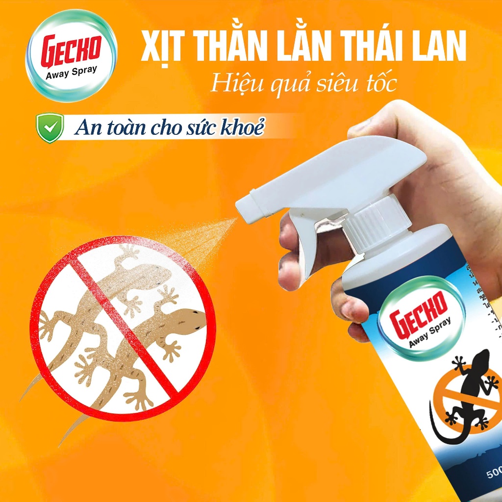 Tinh Dầu Xua Đuổi Thằn Lằn GECKO. Xua Đuổi Thằn Lằn-Thạch Sùng Hương Thảo Mộc,  An Toàn và Hiệu Quả