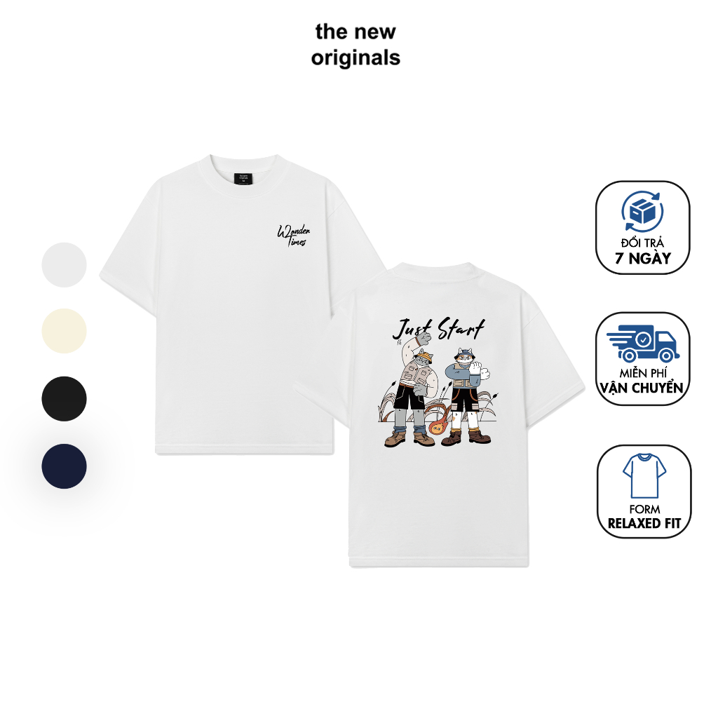 Áo Thun Relaxed Fit The New Originals "Just Start" - MH2247MH