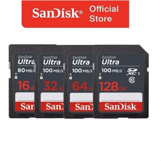 Thẻ nhớ SD Sandisk Ultra GN3 16GB /32GB /64GB /128GB 100MB/s UHS-I (cho máy ảnh)