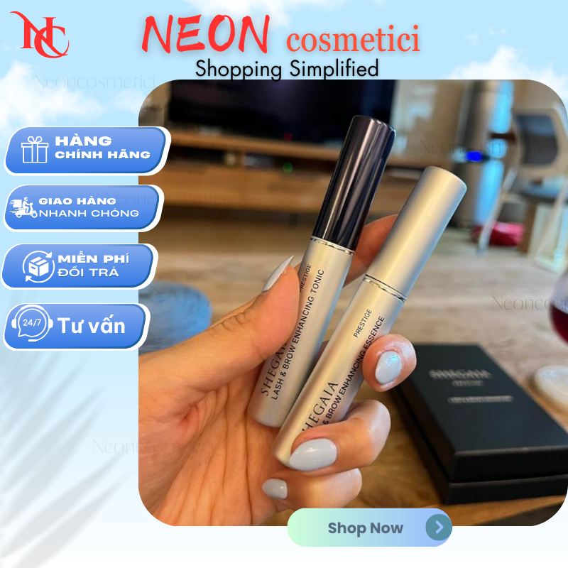 Set dưỡng mi Masscara  Shegaia mi siêu dày, dài