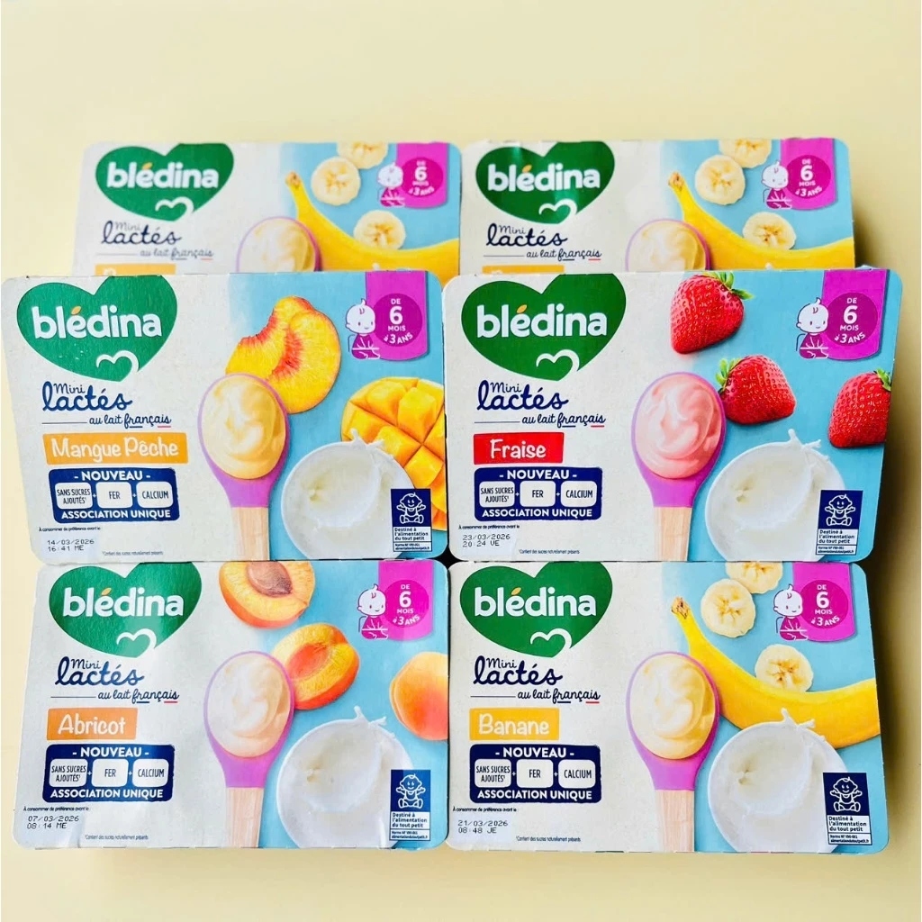 Sữa Chua Nguội Cho Bé Bledina Pháp Đủ Vị Cho Bé Từ 6 Tháng Tuổi Thơm Ngon Bổ Sung Vitamin Khoáng Chất Hỗ Trợ Tiêu Hóa