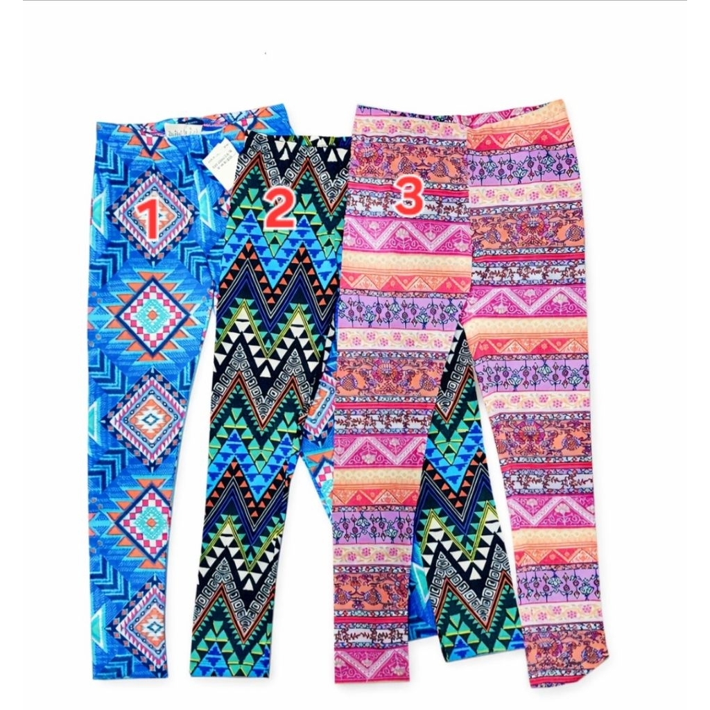 Quần legging lỡ bé gái xuất dư ( Size 10y, 12y )