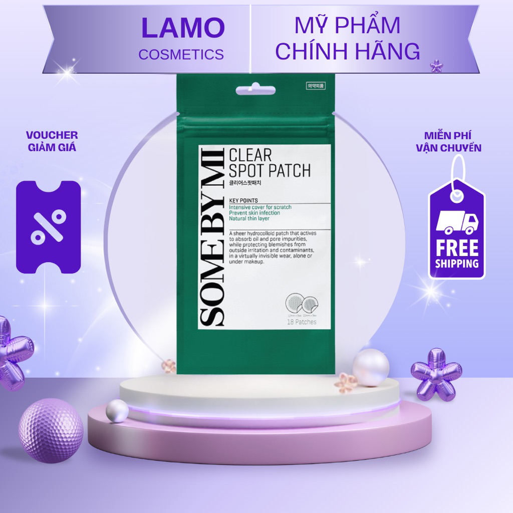 Miếng Dán Mụn Some By Mi Clear Spot Patch 18 Miếng