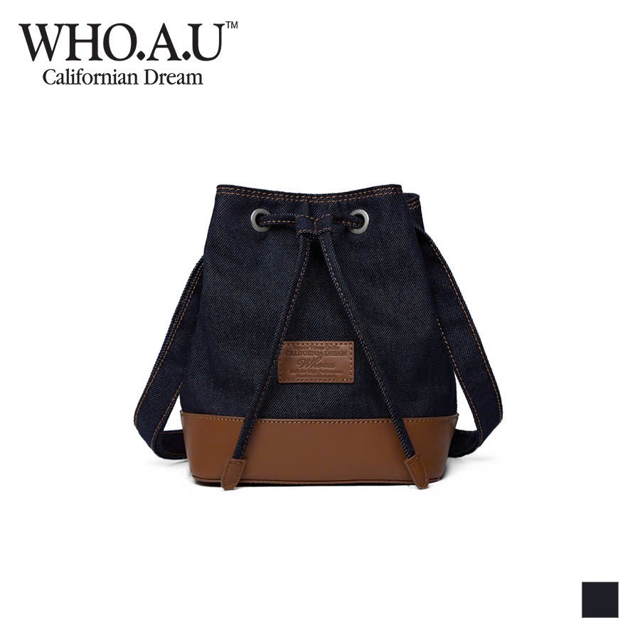 Túi Whoau Denim Bucket Bag