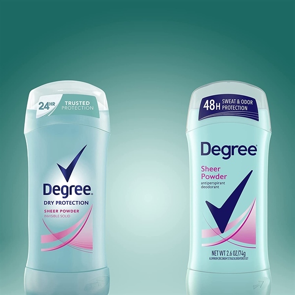 Lăn sáp nữ Degree Antiperspirant Deodorant 74g - Sheer Powder (Mỹ)
