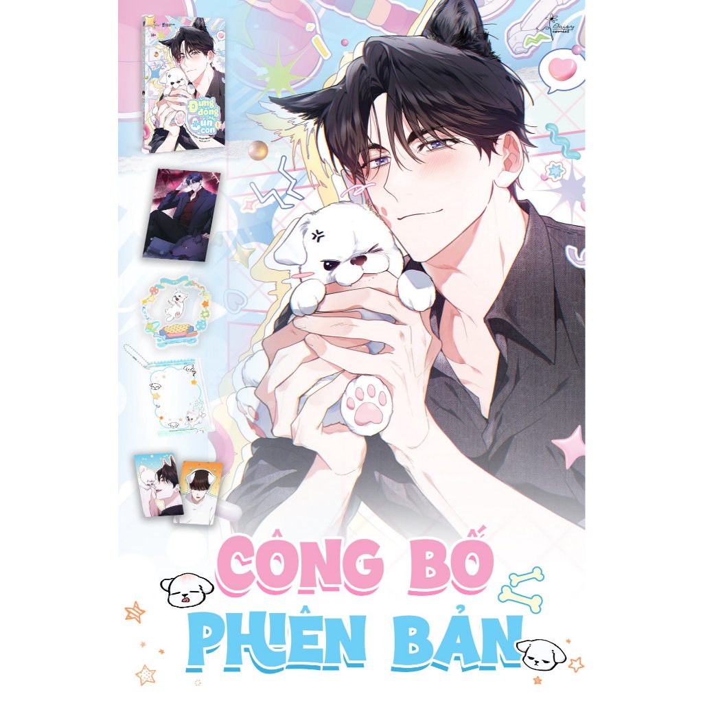 [Taurus] Hộp quà tặng in hình Đừng Động Vào Cún Con bản đặc biệt (PAWS AND CLAWS)