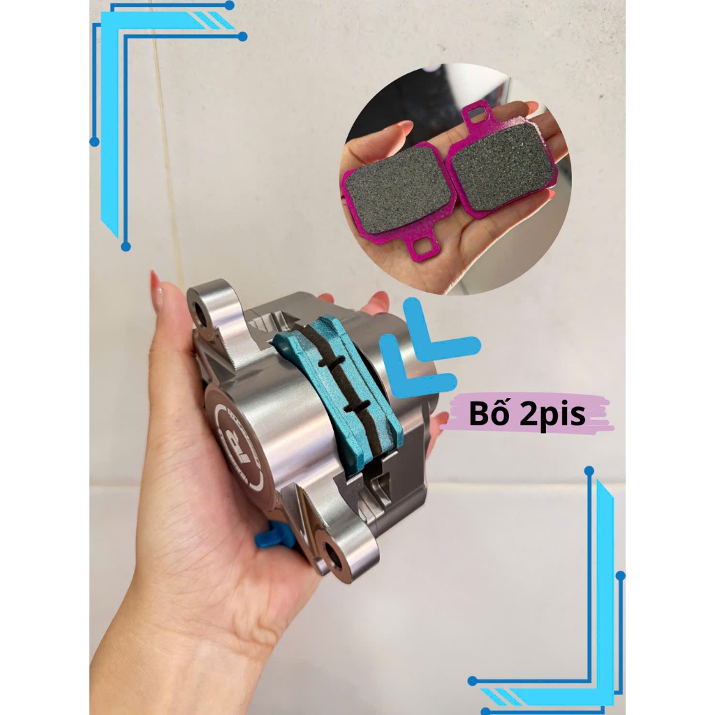 Bố Thắng Đĩa 2Pis 4pis Thailand, Dành Cho Xe Máy Heo Brembo / Frando / MFZ / Smrt / RD Speed