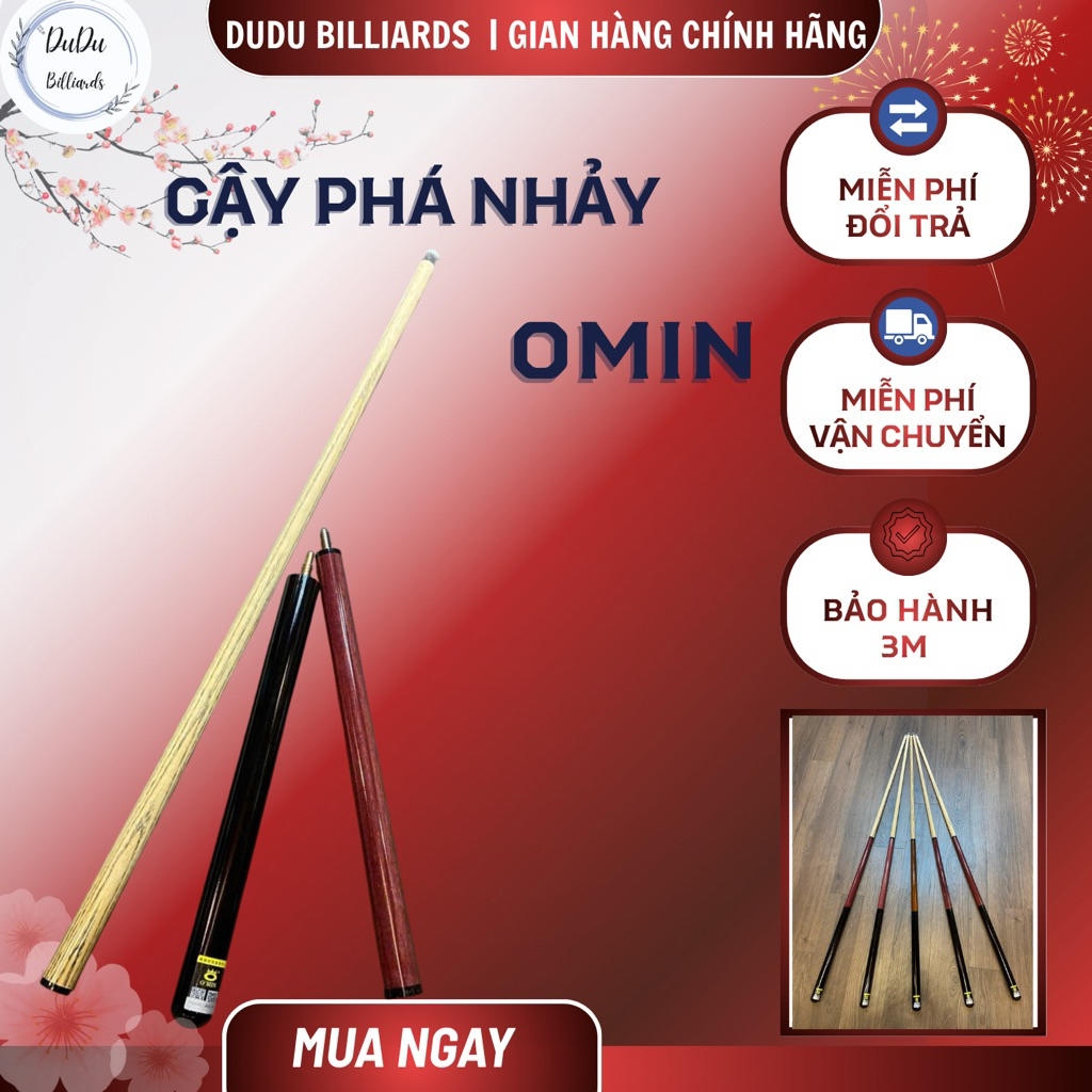 Gậy phá nhảy Omin chính hãng. Phá nhảy Omin 3 khúc cao cấp