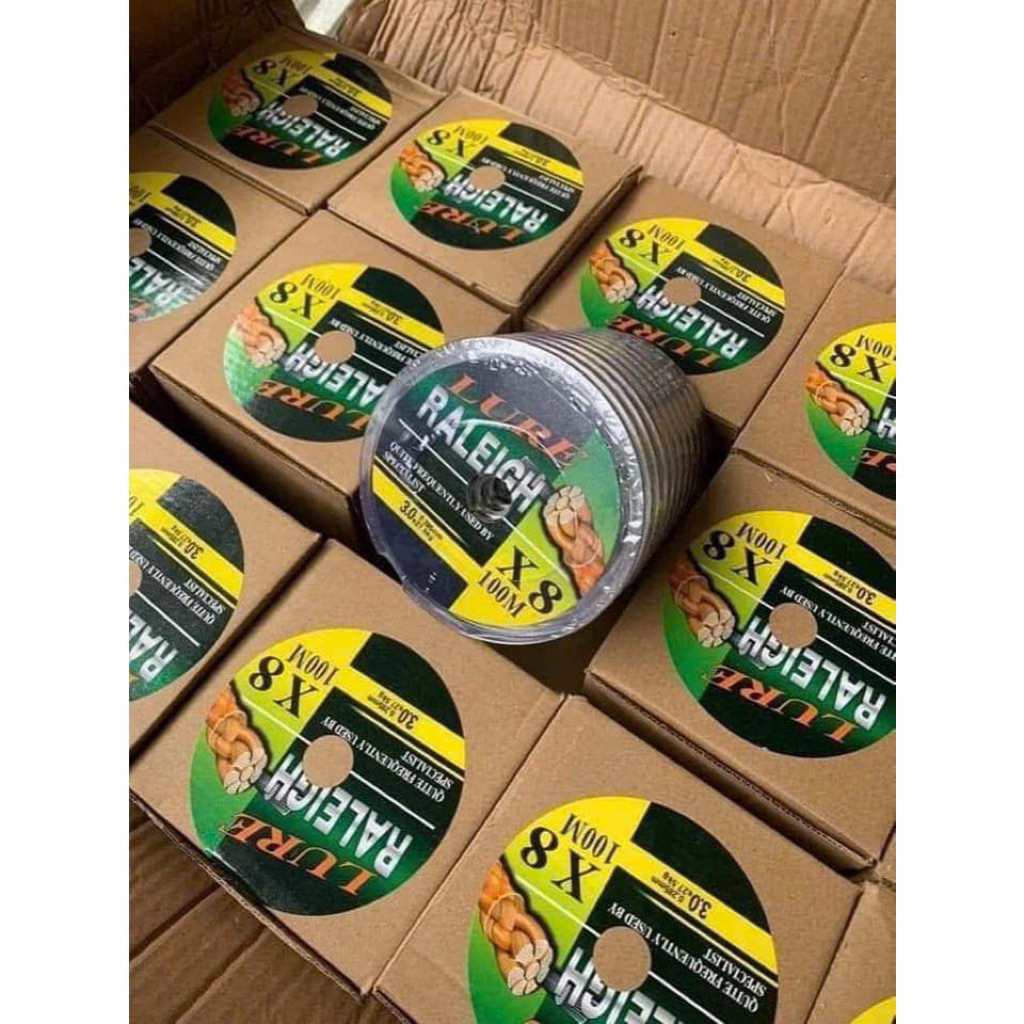 (Giá sỉ) dù PE X8 siêu dai, siêu bền - Dây dù PE X8 7 màu giá sỉ