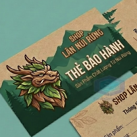 Thẻ Bảo Hành 15 Ngày 1 Đổi 1 Shop Lân Núi Rừng | Áp Dụng Khi Mua Kèm Sản Phẩm