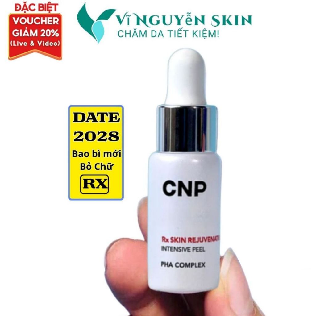 Peel Da CNP Tái Tạo Chuyên Sâu CNP Rx Rejuvenating Intensive Peel cho da trắng ViNguyenSkin