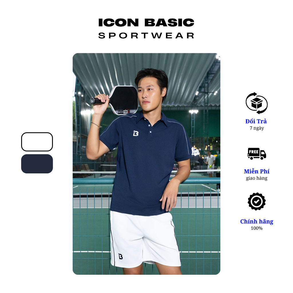 DYNAMIC SHORT Quần short nam thể thao thanh lịch - ICON BASIC Sportwear