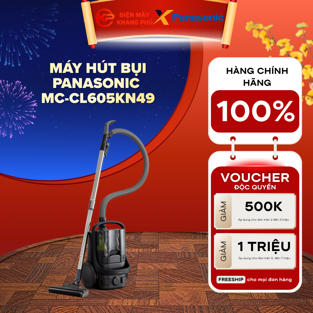 Máy hút bụi Panasonic MC-CL605KN49