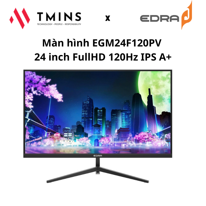 Màn hình Gaming EDRA EGM24F120PV (24 inch FullHD 120Hz) - Hàng chính hãng