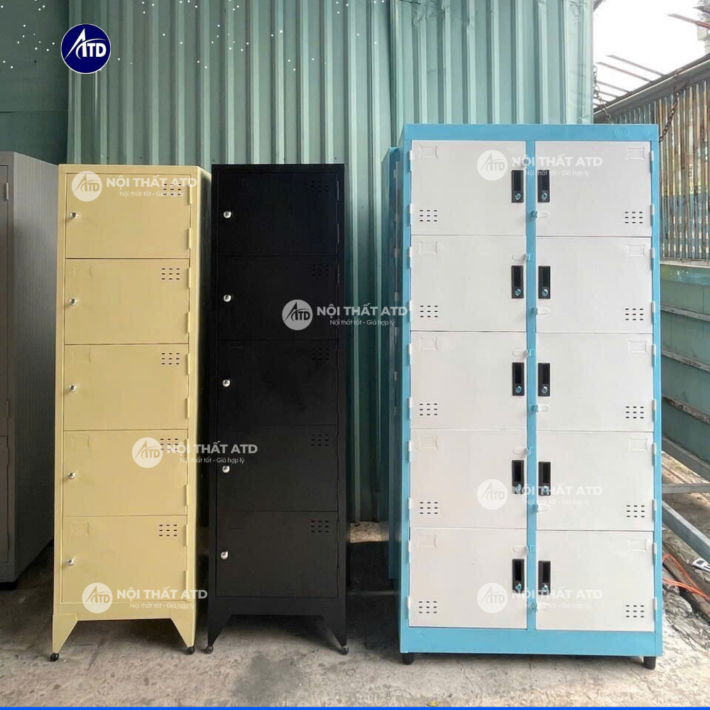 Tủ Locker Sắt Đựng Tài Liệu - Tủ Locker Sắt Hiện Đại, Cao Cấp