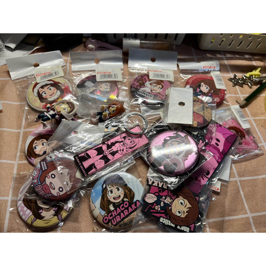 [Chính hãng] Goods, card,standee,badge,key…của Ochaco Uraraka My hero academia