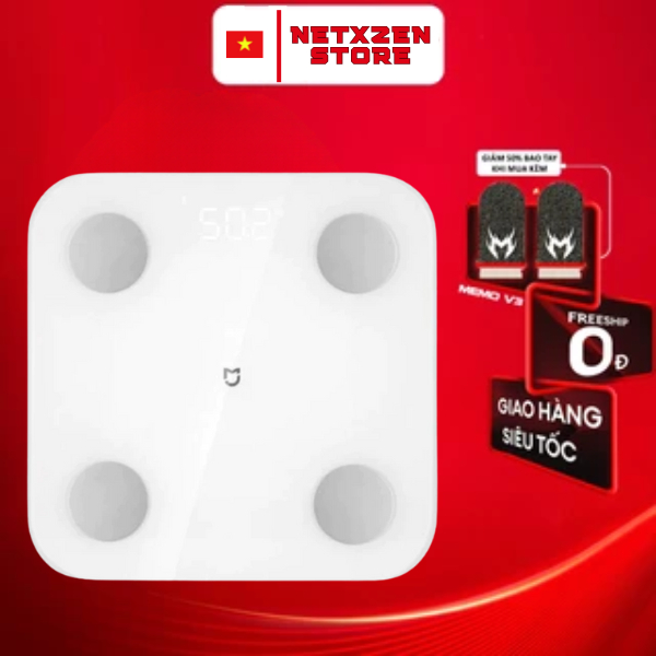 Cân Sức Khỏe Điện Tử Thông Minh xɪᴀᴏᴍɪᴍɪᴊɪᴀ S400 Đo 25 Chỉ Số Cơ Thể & Cân Scale 2 Kết Nối App