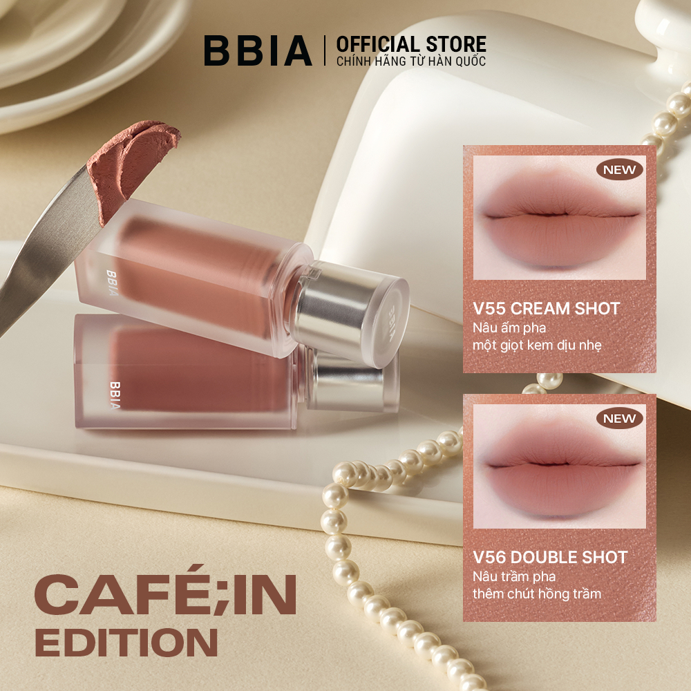 Son kem nhung thuần chay, nhẹ môi BBIA Last Velvet Tint Re-new Version 5g | BigBuy360 - bigbuy360.vn