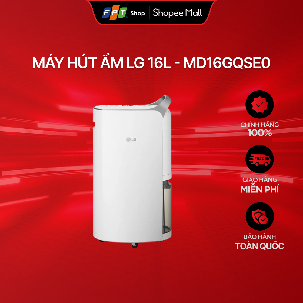Máy hút ẩm LG 16L - MD16GQSE0
