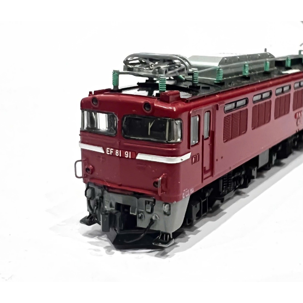 Mô hình xe lửa N scale / Kato / Đầu máy điện EF81 91 - Electric Locomtive EF81 91 - DC / 1:150 - 1:1