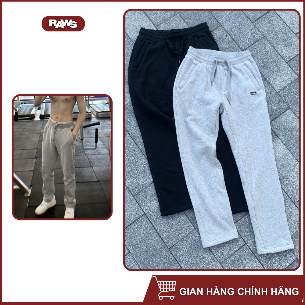 [ SALE ]  Quần nỉ lót lông National Geographic cao cấp - Raws