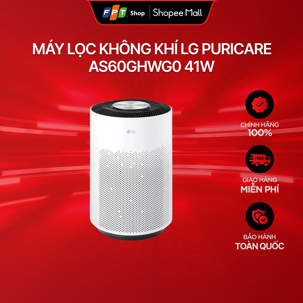 Máy lọc không khí LG PuriCare AS60GHWG0 41W